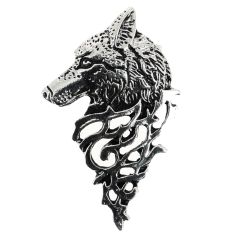 Bolo, Cravate Texane - Loup - argenté Clj Charles Le Jeune 2