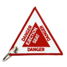 Porte Clés Danger - Ejection Seat Rouge Clj Charles Le Jeune