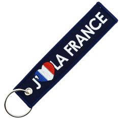 Porte Clés J'aime la France Clj Charles Le Jeune