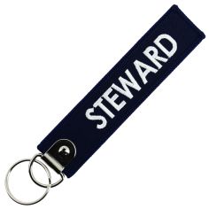 Porte Clés - Steward - Flight Attendant Clj Charles Le Jeune