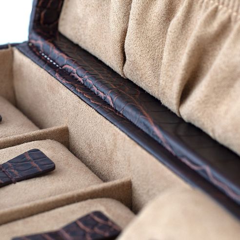 Ecrin 10 montres, Le Croc marron Friedrich 23
