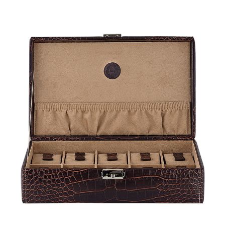 Ecrin 10 montres, Le Croc marron Friedrich 23