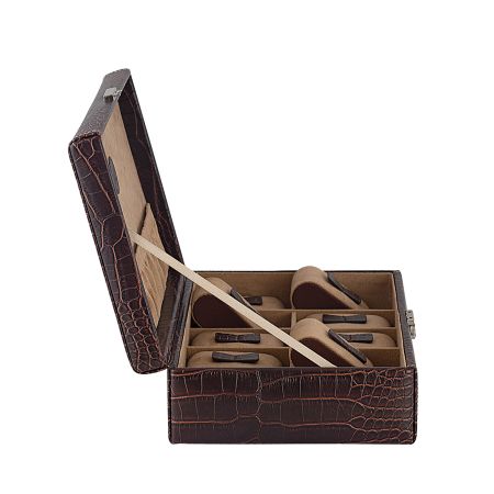 Ecrin 10 montres, Le Croc marron Friedrich 23