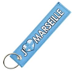Porte Clés J'aime Marseille Clj Charles Le Jeune