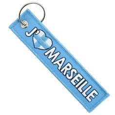 Porte Clés J'aime Marseille Clj Charles Le Jeune 2