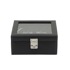 Ecrin 6 montres, Infinity, noir, intérieur gris, vitré Friedrich 23 2