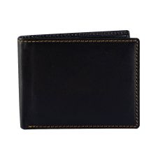 Portefeuille en cuir noir, Protection RFID Friedrich 23