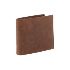 Portefeuille en cuir tan vintage Billfold, Protection RFID Friedrich 23 2