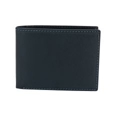 Portefeuille en cuir gris, Protection RFID Friedrich 23