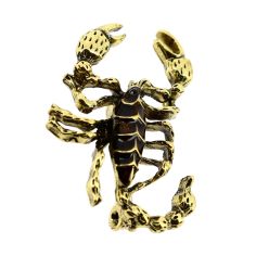Broche Scorpion du Nil - finition dorée Clj Charles Le Jeune