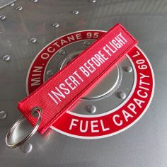 Porte Clés Red Insert Before Flight Clj Charles Le Jeune 2