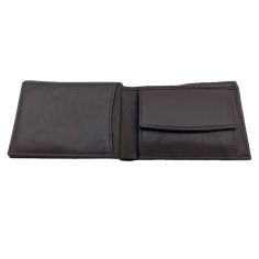 Mini Portefeuille en cuir marron, Protection RFID Friedrich 23 2