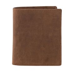 Portefeuille en cuir tan vintage, Protection RFID Friedrich 23