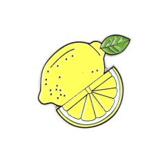 Pin's Citron tranche Clj Charles Le Jeune