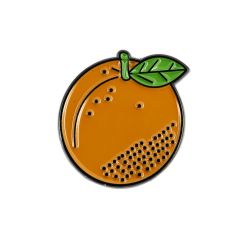 Pin's Orange Clj Charles Le Jeune