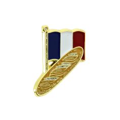 Pin's baguette de tradition Française Clj Charles Le Jeune