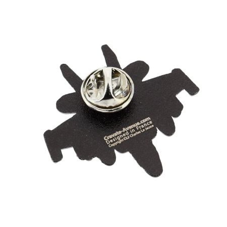 Pin's avion de chasse Clj Charles Le Jeune