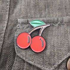 Pin's Cerises Clj Charles Le Jeune 2