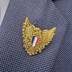 Pin's Aigle Français Clj Charles Le Jeune 2