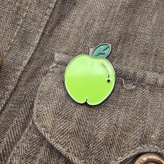 Pin's Pomme verte Clj Charles Le Jeune 2
