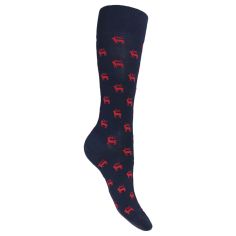 Mi chaussettes en coton Rennes Noël et sa boite. Labonal, fabriquées en France. Labonal