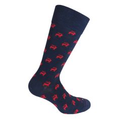 Mi chaussettes en coton Rennes Noël et sa boite. Labonal, fabriquées en France. Labonal