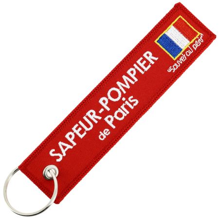 Porte Clés - Sapeur Pompier de Paris Clj Charles Le Jeune