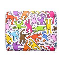 Portefeuille Smart Case V2 Large - Collab Keith Haring Color - Aluminium imprimé