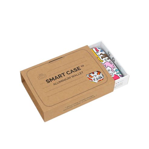 Porte carte Smart Case V2. Collab Keith Haring Color 