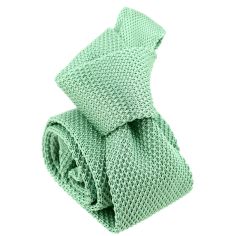 Cravate Tricot unie, Vert d'eau. Arcobaleno 2