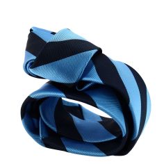 Cravate club Giulia bleu et marine 2
