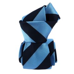 Cravate club Giulia bleu et marine