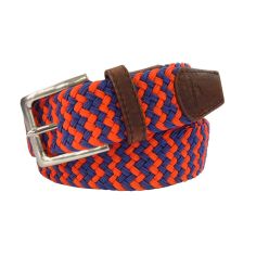 Ceinture T&T, ZigZag Rouge et Bleu Tyler & Tyler