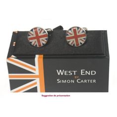 Boutons de manchette, Union Jack Dome Simon Carter 2