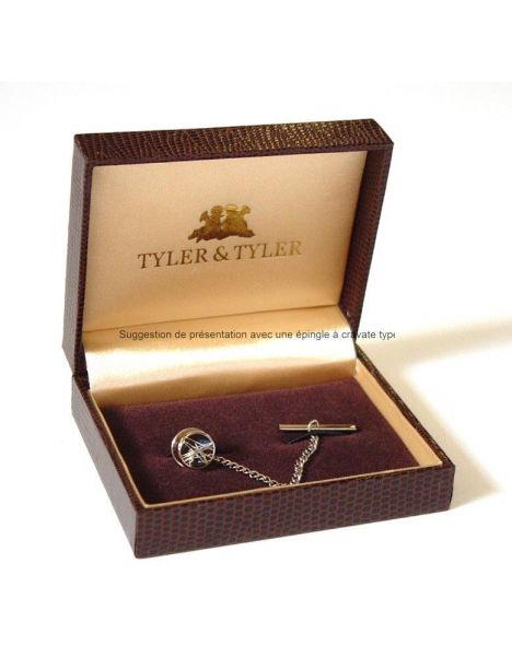 Epingle à cravate - Diffusion violet Tyler & Tyler