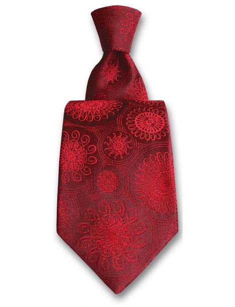 Cravate Robert Charles Astoria rouge Robert Charles