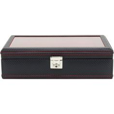 Ecrin 10 montres, Carbone, fibre de carbone intérieur rouge Friedrich 23 2