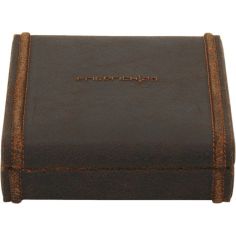 Ecrin 9 boutons de manchettte, Cubano, cuir marron havane Friedrich 23 2