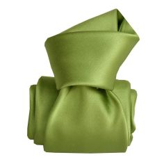 Cravate Segni Disegni Luxe, Faite main, Satin vert Segni et Disegni 2