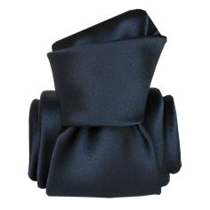 Cravate Segni Disegni Luxe, Faite main, Satin Marine Segni et Disegni 2