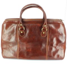 Massimo, sac Week end, marron clair, chestnut Natalizia 2