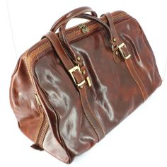 Caracalla, sac week end marron clair, chestnut Natalizia