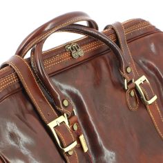 Caracalla, sac week end marron clair, chestnut Natalizia 2