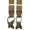 Bretelle 3 attaches Hercule, taupe. Cuir Taupe Tony & Paul