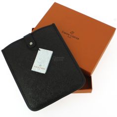 Housse Ipad cuir, Pailsey marron foncé, Simon Carter London Simon Carter 2
