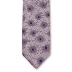 Cravate Robert Charles Gerbera Lilas Robert Charles 2