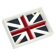 Boite de rangement empilable UK blanc, Modèle 2 Stackers UK