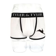 Boxer homme blanc, lièvre Noir Tyler & Tyler