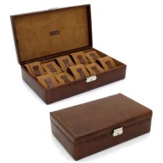 Malle 10 montres, marron Friedrich 23