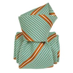 Cravate grenadine de soie, Segni & Disegni, Villa vert Segni et Disegni 2